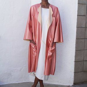 323 Camellia Jacket - Pink Vegan Leather